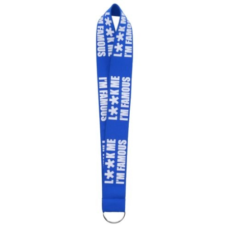 LANYARD ÉLASTIQUE SÉRIGRAPHIE