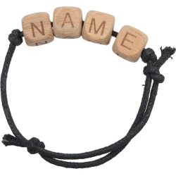 BRACELET ALPHABET BOIS