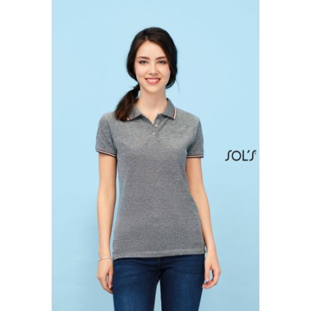 PANAME WOMEN POLO CHINÉ FEMME