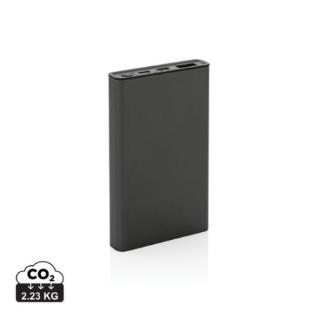 Powerbank 5000 mAh en aluminium recyclé Terra RCS