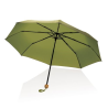 Mini parapluie 20 5" rPET 190T poignée bambou Impact AWARE