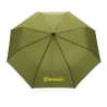 Mini parapluie 20 5" rPET 190T poignée bambou Impact AWARE