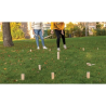 Jeu de Kubb en bois