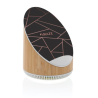 Enceinte 5W en bamboo avec chargeur sans fil 15W Ovate