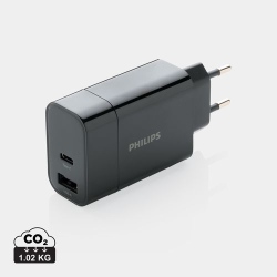 Chargeur Mural Philips, USB 30W Ultra Rapide