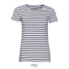 MILES WOMEN TEE-SHIRT FEMME COL ROND RAYÉ