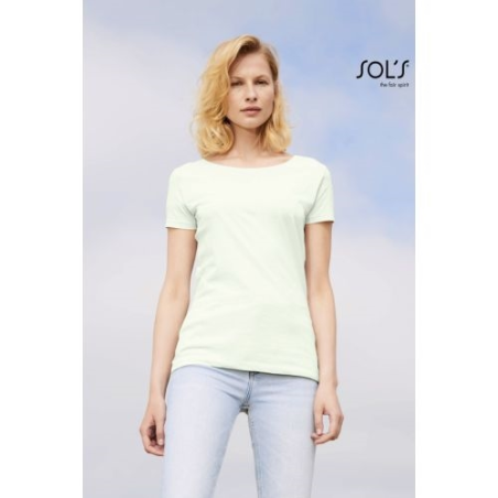 MARTIN WOMEN TEE-SHIRT JERSEY COL ROND AJUSTÉ FEMME