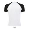 FUNKY TEE-SHIRT HOMME BICOLORE MANCHES RAGLAN