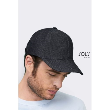 FOXY CASQUETTE EN DENIM UNISEXE