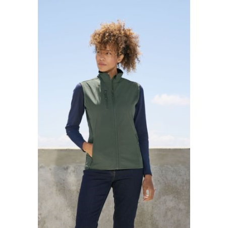 FALCON BW WOMEN VESTE FEMME ZIPPÉE SOFTSHELL SANS MANCHE