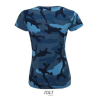 CAMO WOMEN TEE-SHIRT FEMME COL ROND