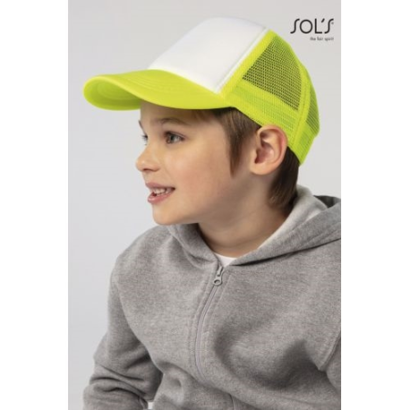 BUBBLE KIDS CASQUETTE ENFANT FILET 5 PANNEAUX