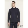 BASILE MEN CHEMISE EN COTON PIQUÉ HOMME