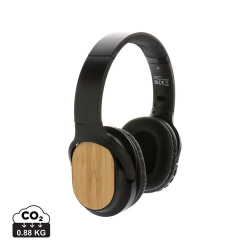 Casque sans fil pliable en bambou et plastique RCS Elite