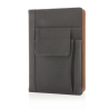 Carnet de notes avec pochette pour téléphone