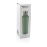 Bouteille isotherme en acier inoxydable au design moderne