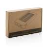 Batterie de secours solaire 10 000mAh en bambou Sunwick