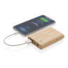 Batterie de secours 5000 mAh en bambou