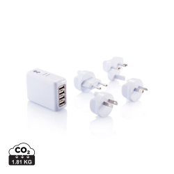 Adaptateur de voyage avec 4 ports USB