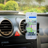 YUNIBA - SUPPORT VOITURE 3 EN 1 NOIR - POUR SMARTPHONE 6 8