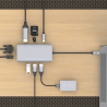 KONPYUTA - HUB 9 EN 1 - USB TYPE-C