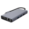 KONPYUTA - HUB 9 EN 1 - USB TYPE-C