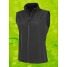 Bodywarmer softshell femme recyclé