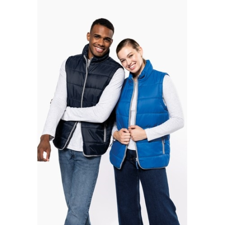 Bodywarmer matelassé unisexe