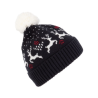 Bonnet de Noël motifs rennes