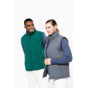 Bodywarmer doublé polaire unisexe