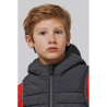 Bodywarmer à capuche enfant