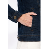 Blouson denim non doublé femme