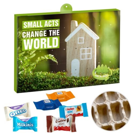 Calendrier A  Premium Eco RS Choco Cube, Milka, Kinder