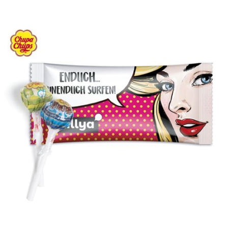 MINI CHUPA CHUPS en sachet personnalisable