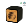 Enceinte Bluetooth ABS recyclé et bambou FSC - BLUETECH