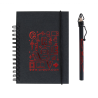 CARNET A6 SANS CRAYON CLIP ONE