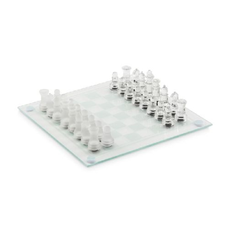 Jeu d'échecs en verre SCAGLASS