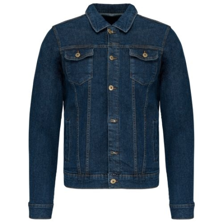 Blouson denim non doublé homme