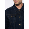 Blouson denim non doublé homme