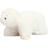 Coussin-peluche zippé Agneau