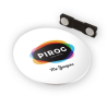 BADGE PLASTIQUE AVEC AIMANT