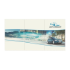 PORTE-CARTE GRISE PVC MAT