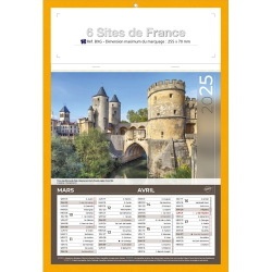 6 SITES DE FRANCE