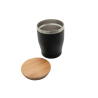 Mug isotherme 'Nagano' avec couvercle en bambou V2 (L)