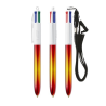 BIC® 4 Colours® Flags Collection + lanyard