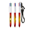 BIC® 4 Colours® Flags Collection + lanyard