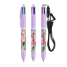 BIC® 4 Couleurs® Pastel + Lanyard