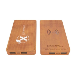 powerbank 100% wood wireless