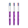 BIC® 4 Couleurs Shine bille