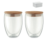 Lot de 2 verres 350 ml TIRANA SET